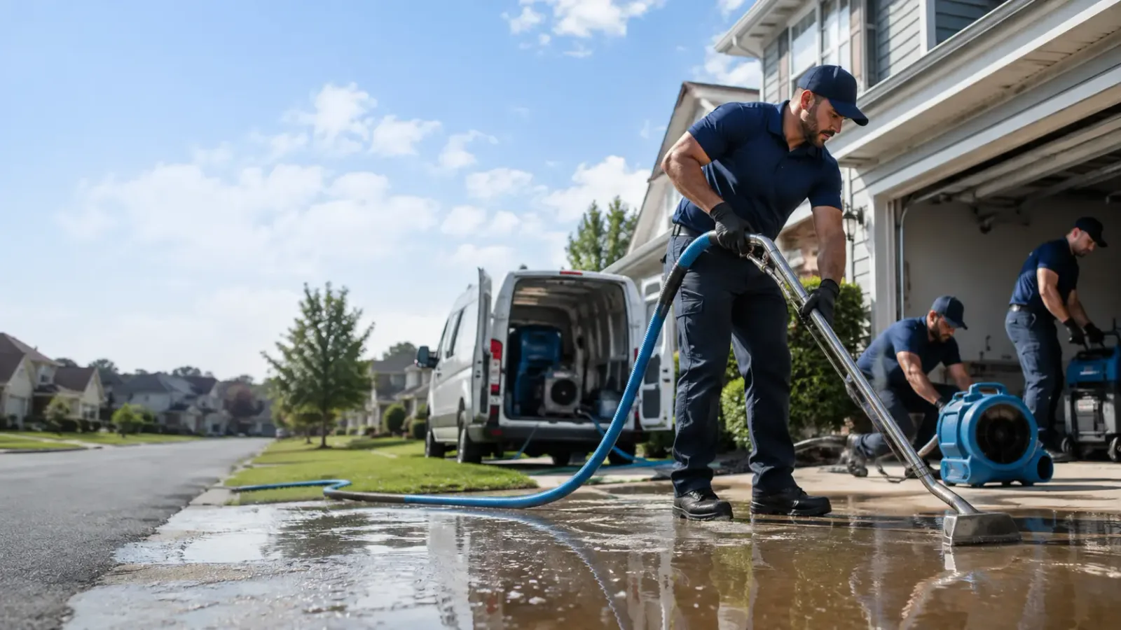 Flood Damage Restoration in Rose Hill, KS